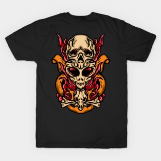 Alien Skull T-Shirt